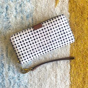 Fossil Wristlet and Zip Wallet